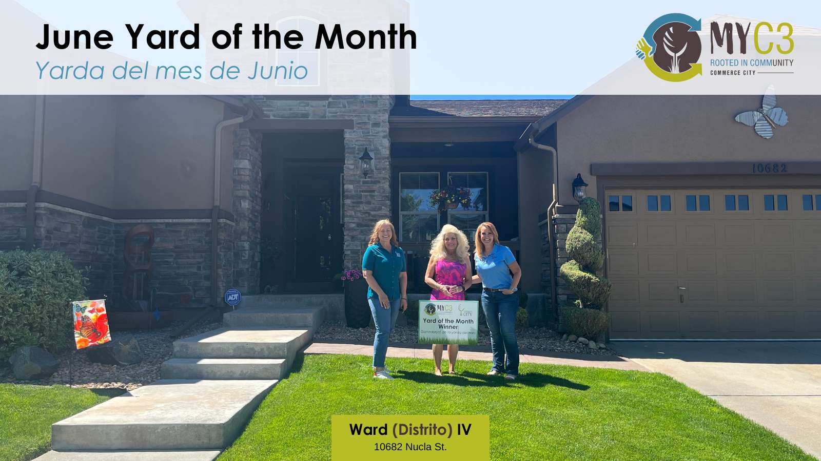 June Ward IV Yard of the Month Winner