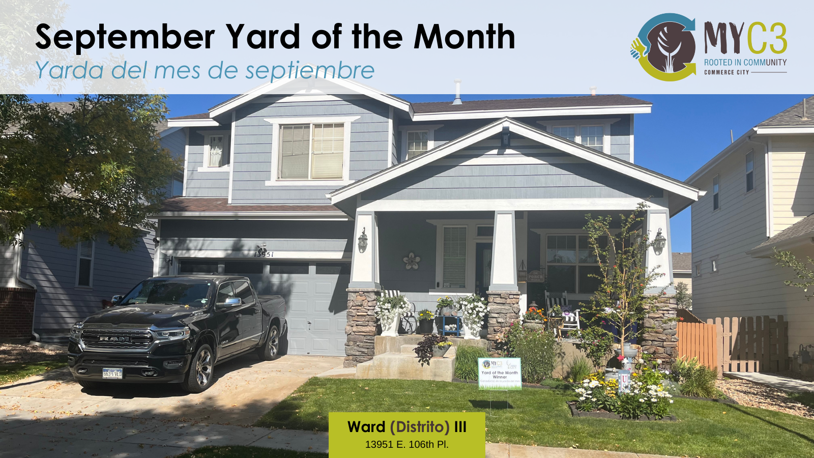 Sept. Ward 3 Winners