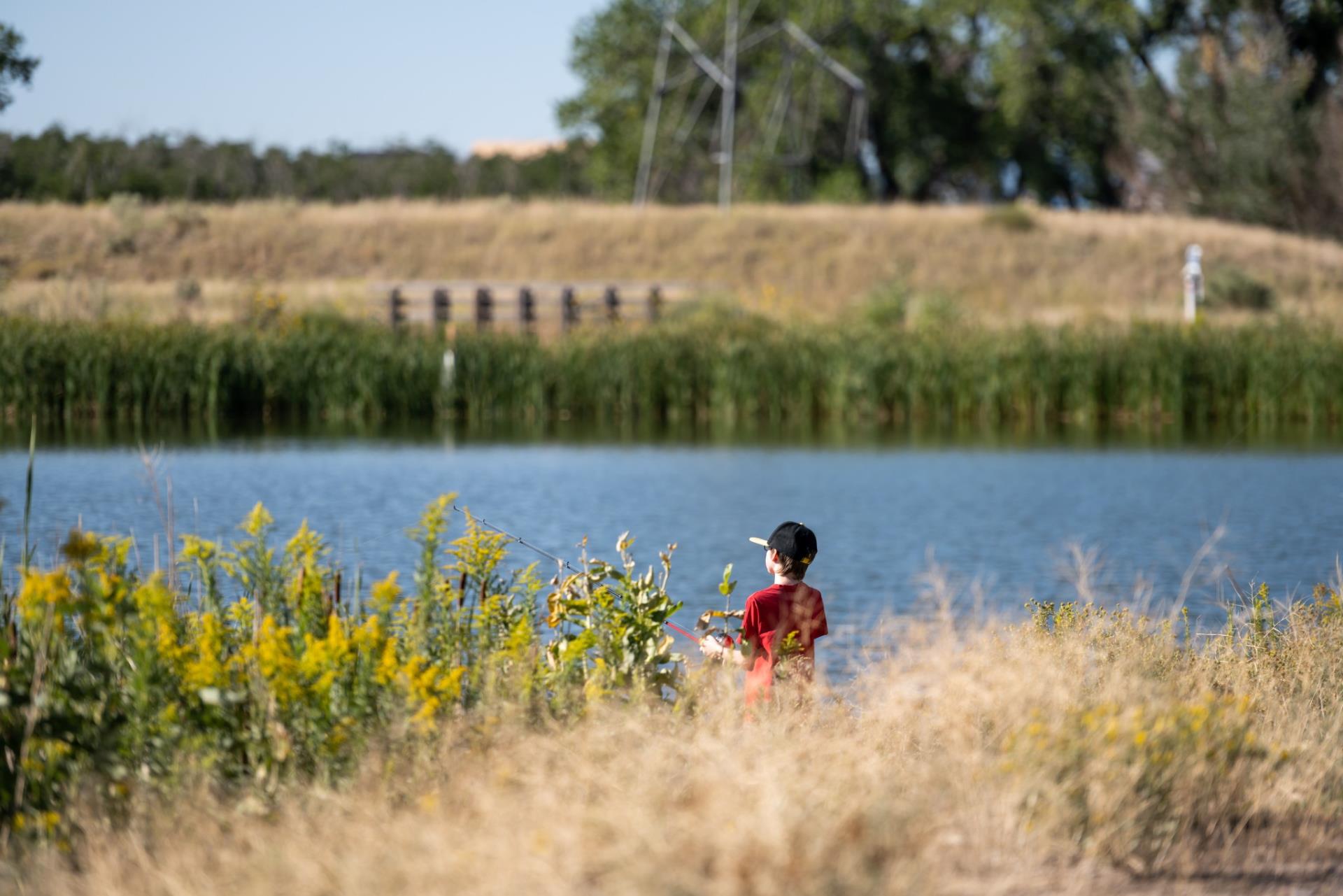 Commerce City - Fishing at the Rocky Mountain Arsenal